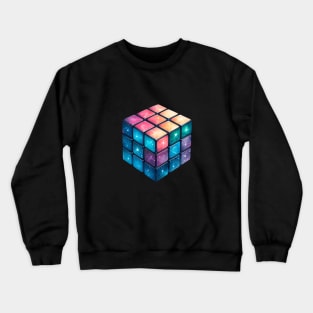 Cosmic Rubik's Cube Crewneck Sweatshirt